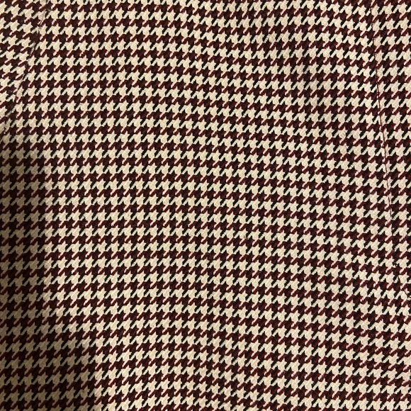 H&M dogtooth pattern cigarette trouser | Size 4 - Picture 4 of 4